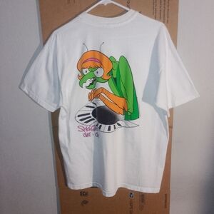 Not For Sale   Cartoon Network Space Ghost Coast to Coast Single Stitch Tshirt L